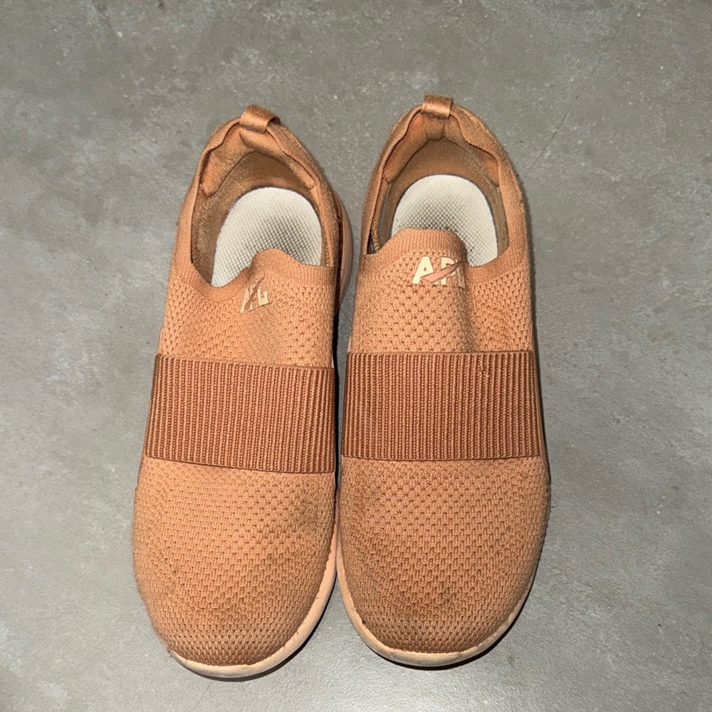 APL Tan Slip-On Sneakers